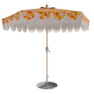 Iris Peachy Picnic Floral