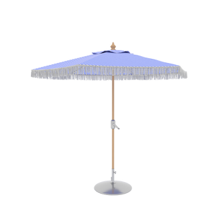 Malibu Stripe Umbrellas | Malibu Beach Umbrella | Hazy Sunshine