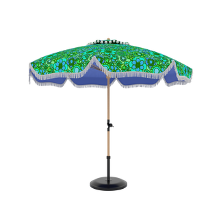 Best Outdoor Umbrellas | Groovy Green Umbrellas | Hazy Sunshine