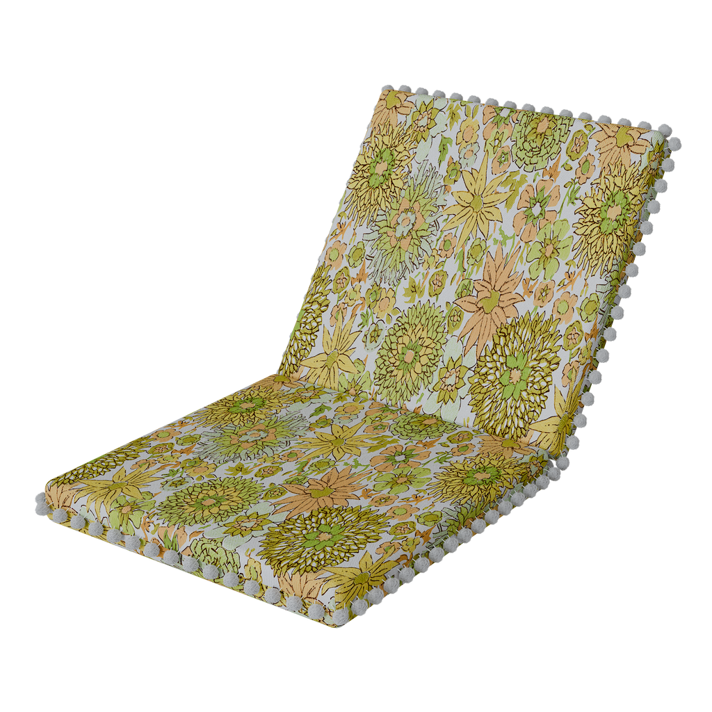 Lemon Lime Spritz Floral Full Seat