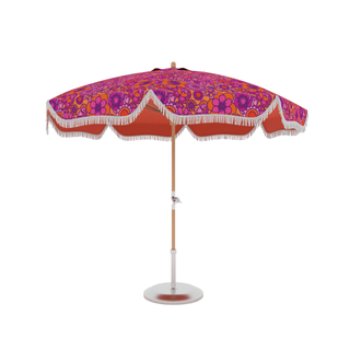 Pink Patio Umbrellas | Groovy Pink Umbrellas | Hazy Sunshine