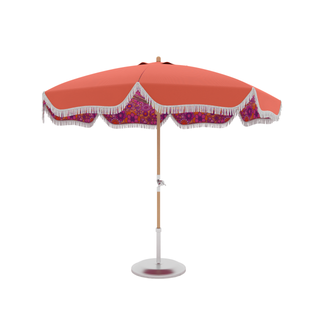 Pink Patio Umbrellas | Groovy Pink Umbrellas | Hazy Sunshine