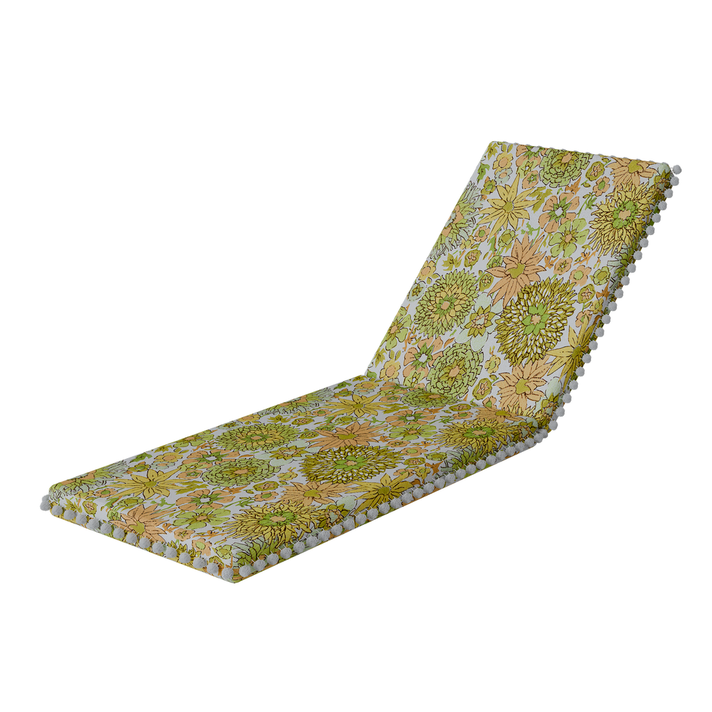 Lemon Lime Spritz Floral The Chaise