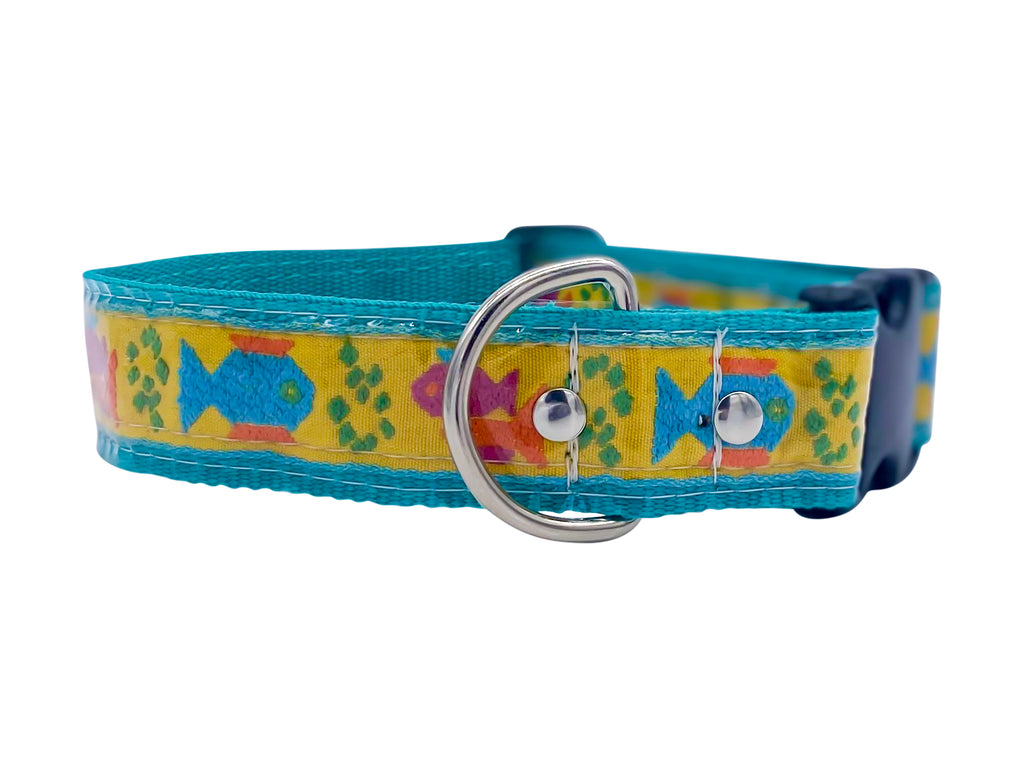 Floral Dog Collars | Yellow Dog Collars | Hazy Sunshine