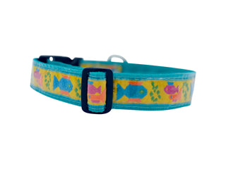 Floral Dog Collars | Yellow Dog Collars | Hazy Sunshine