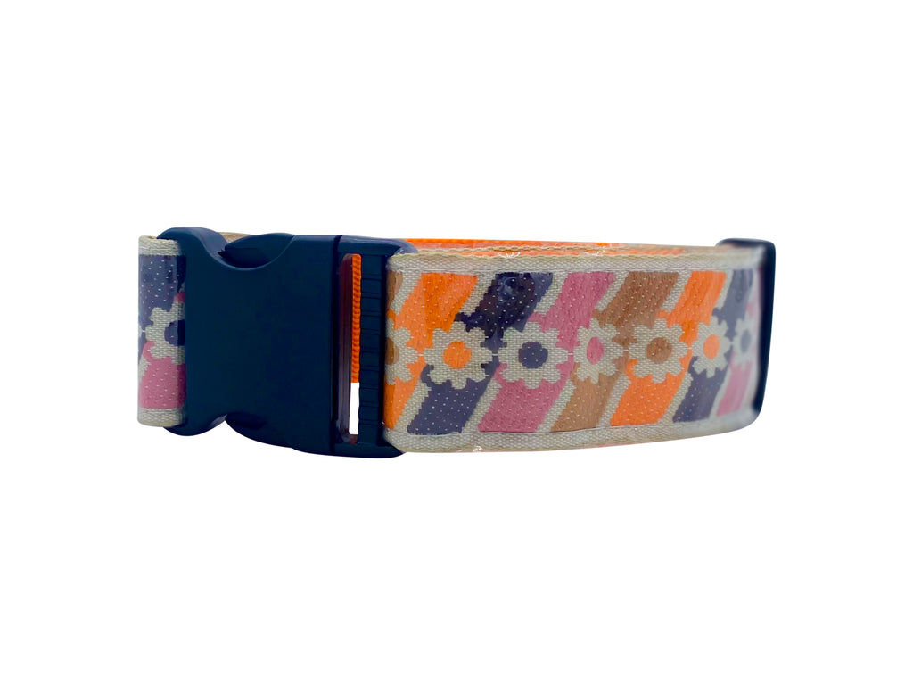 Retro Dog Collar | Best Dog Collars | Hazy Sunshine