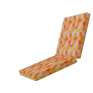 Peachy Picnic Floral Full Seat RetroRevolve