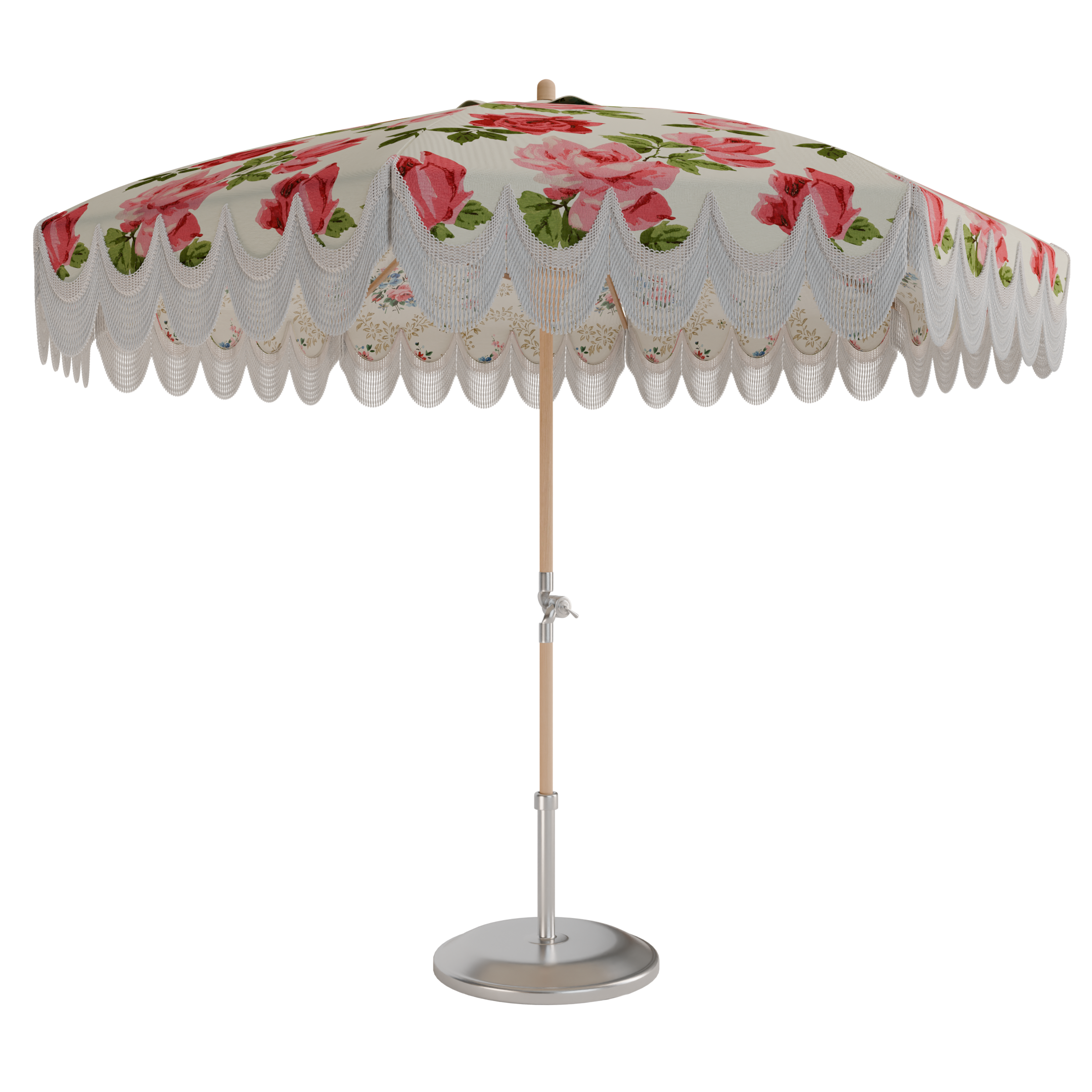 6 floral patio umbrella June Femme Floral