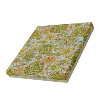 Lemon Lime Spritz Floral Seat RetroRevolve